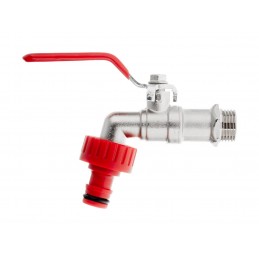TORNEIRA 3/4" COM SAIDA 1"...