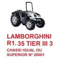 R1 35 TIER III 3  CHASSI IGUAL OU SUPERIOR  Nº 20001