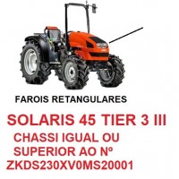 SOLARIS 45 TIER 3 III CHASSI IGUAL OU SUPERIOR Nº ZKDS230XV0MS20001
