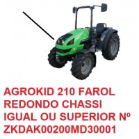 AGROKID 210 TIER 3 CHASSI IGUAL OU SUPERIOR Nº ZKDAK00200MD3001